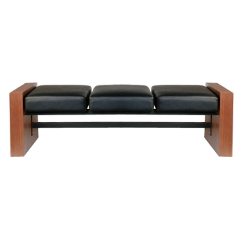GABBIANO SOFA DO POCZEKALNI F013 CZARNA